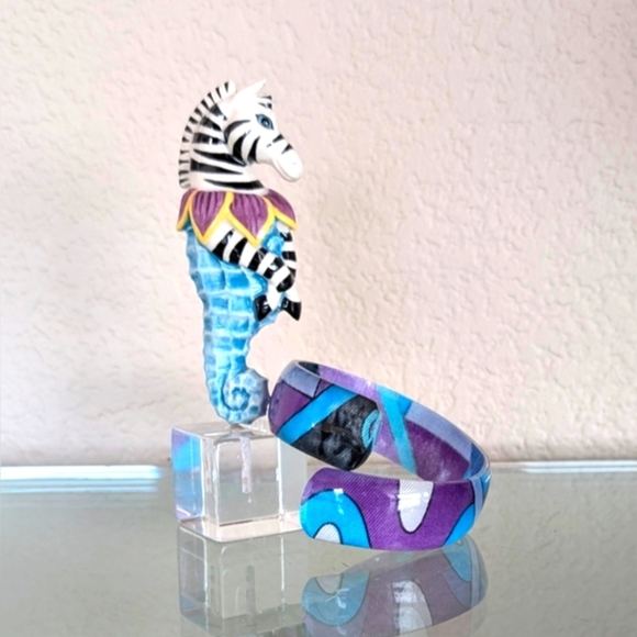 Johnny Was Turquoise Panne Velvet Women's Top - Picture 11 of 16